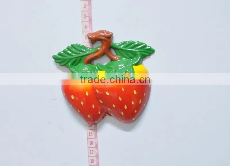 Kids Fruits and Vegetables Apple Banana Corn Tomato Strawberry Collecting Series Design Beautiful Custom Made Fridge Magnets