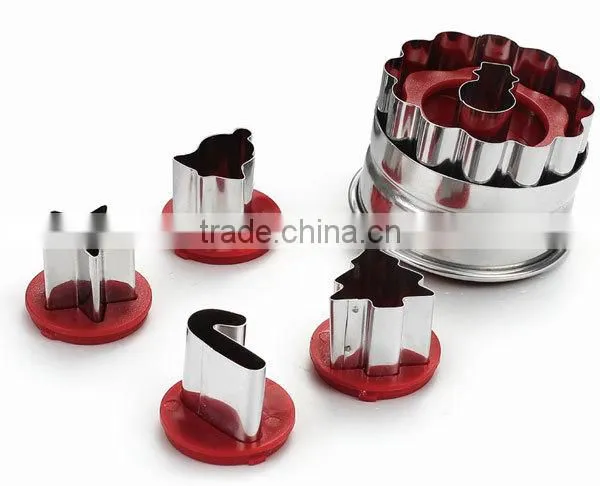 100% food grade cake tools stainless steel cookie cutter