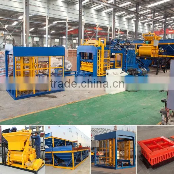 QT6-15 trade assurance Best price and high quality machine for making concrete block for hard stone