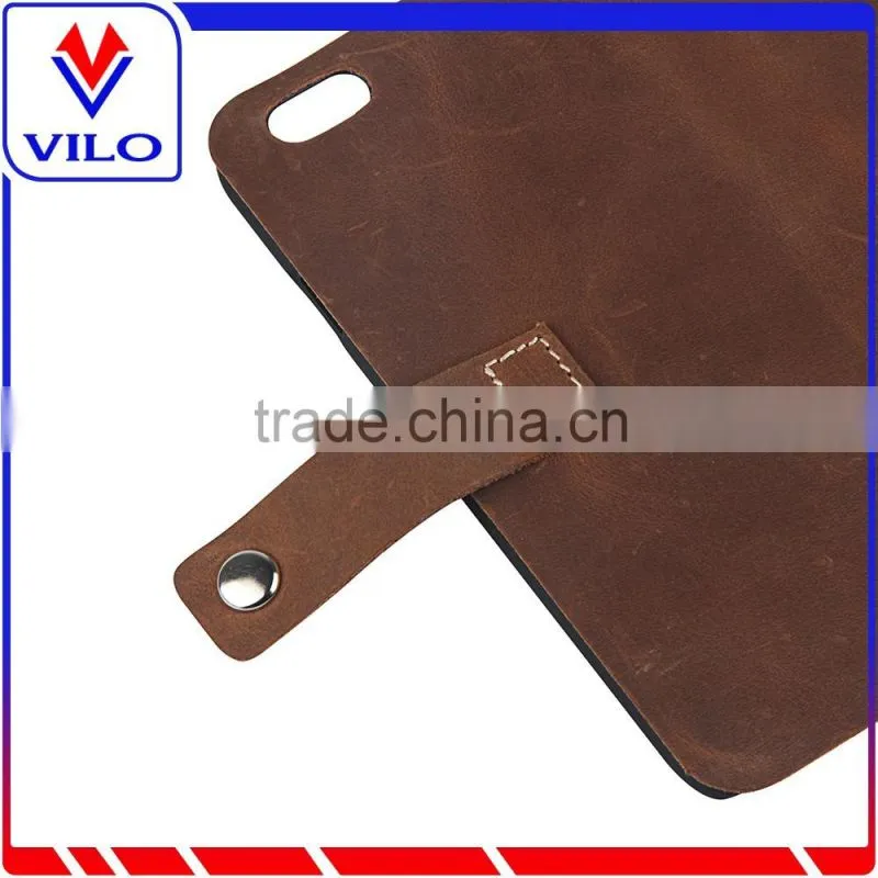 2016 flip cover wallet case for Iphone 6s with card slots, leather wallet case, mobile phone wallet case