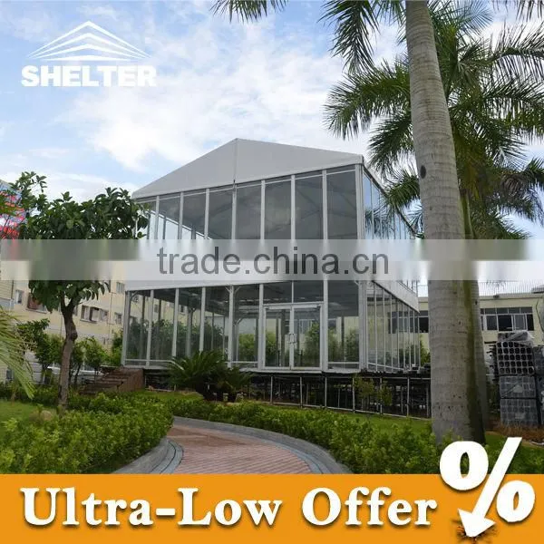 VIP Double-layer Tent with ABS wall and glasswall