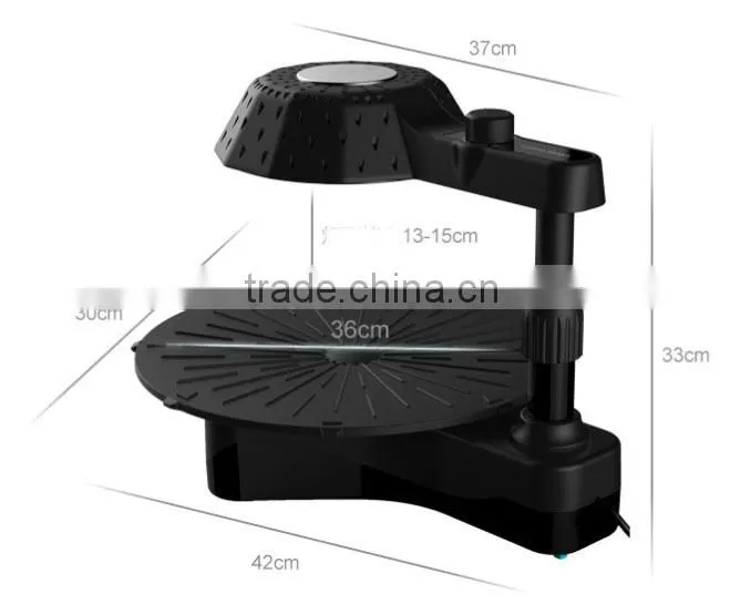 Microwave oven grill rack equipment