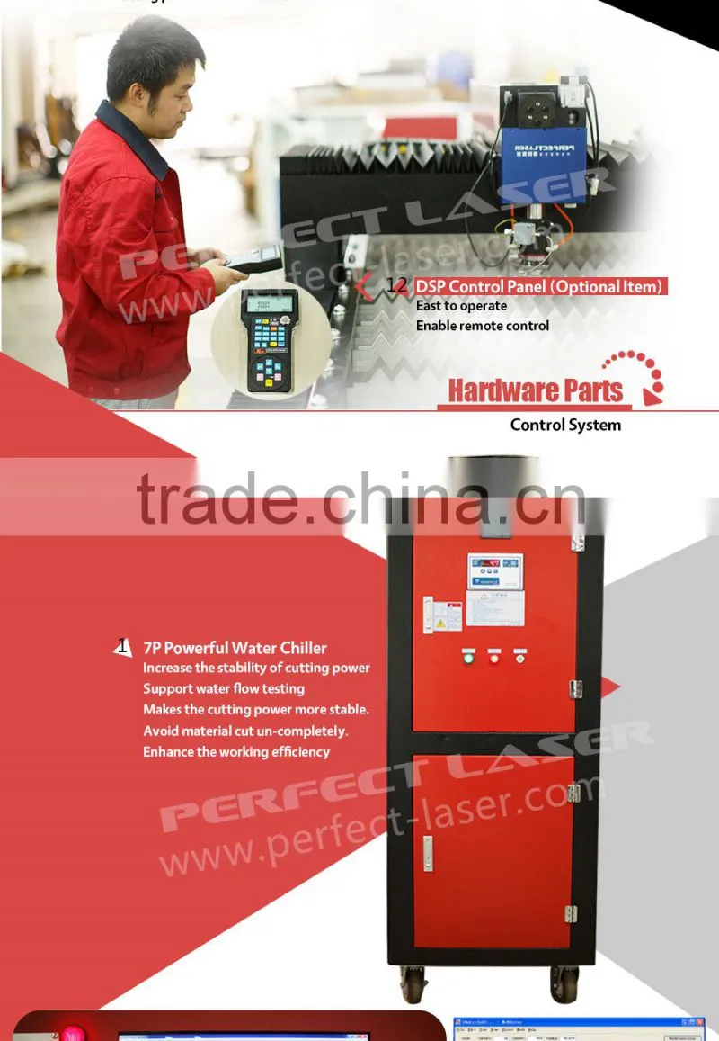 Perfect Laser 500W PE-M500-2513 YAG Metal Laser Cutting Machine
