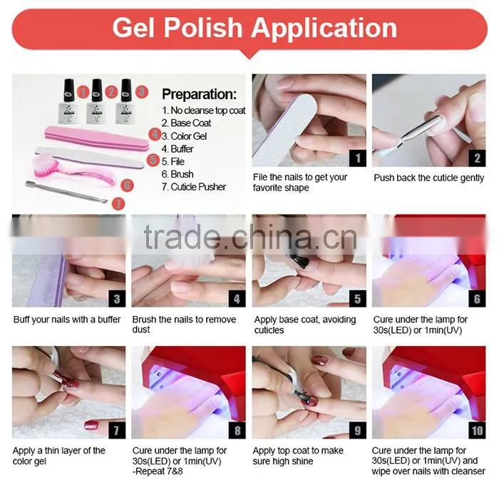 OEM Offered Producer Various Packaging 120 Colors Liquid Nail Lacquer