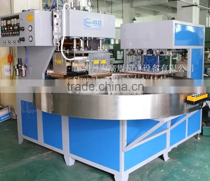 high frequency welding and cutting machine for toothbrush package