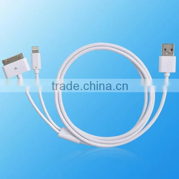 2 in 1 Usb Data Cable For Iphone4 and Iphone5,5s,6,6s, Usb Cable Manufacturers Suppliers