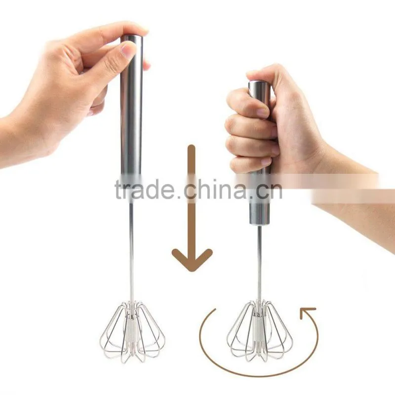 Manual Egg Beater,Novelty Silicone Egg Whisk