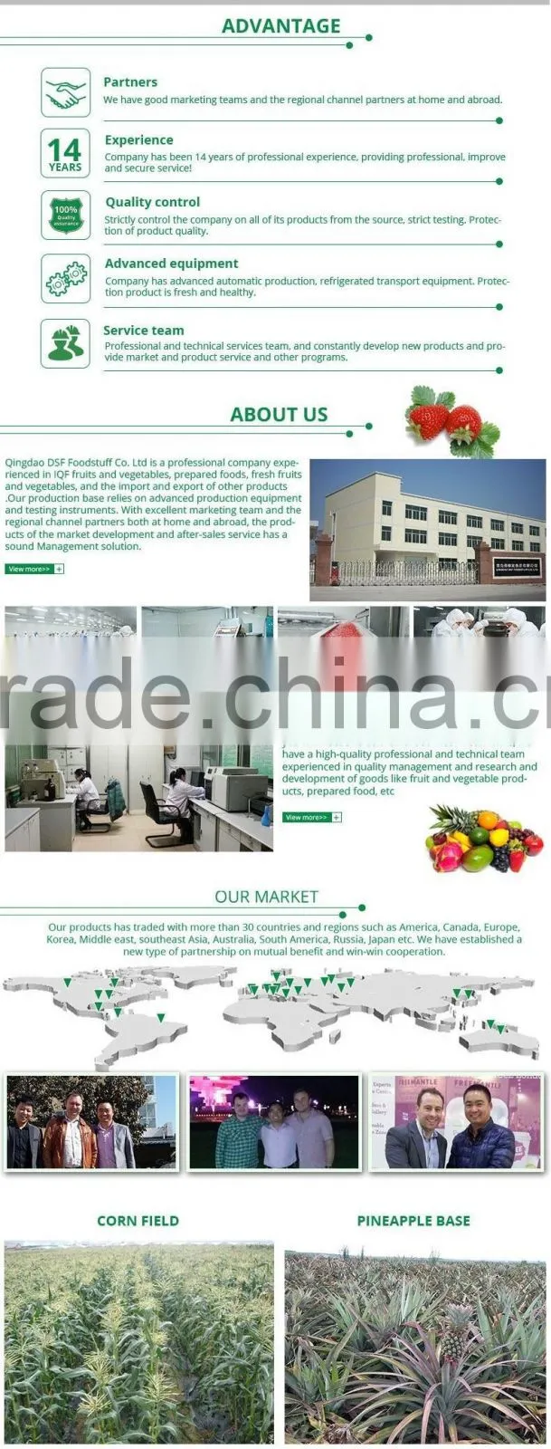 good quality iqf frozen green beans cut