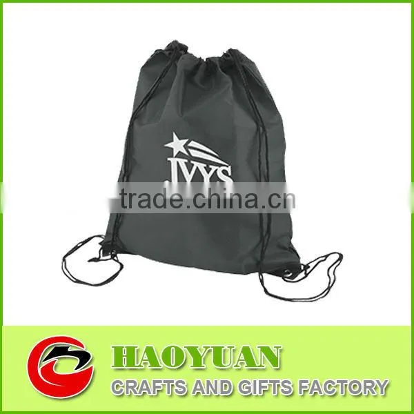 2014 Reusable Nylon drawstring Backpack-HYGWD035