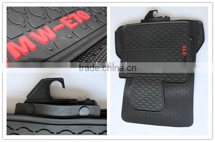 Wholesale Custom Full Set Position Easy Clean Auto Car Floor Mats For BMW E70
