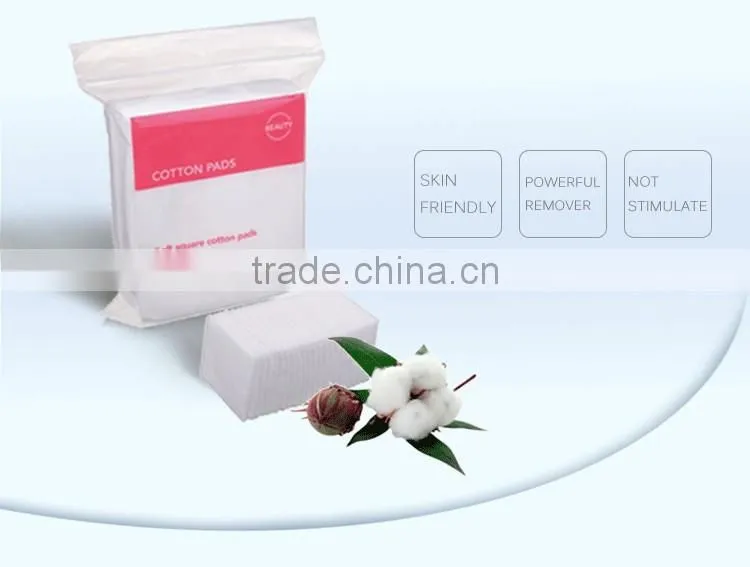 2016 high quality cotton puff removal use cotton pad