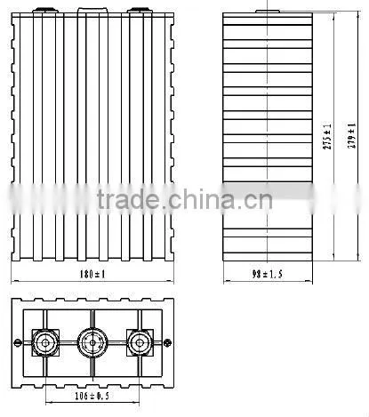 SE 200Ah lithium battery for electric vehicle or motor/slide board vehicle