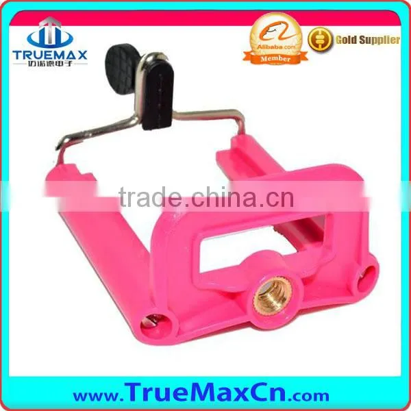 Mini cute cartoon lips style handeld selfie stick monopod, Wired Remote Camera Shutter