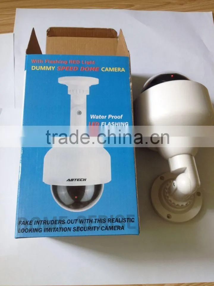 Simulated Dummy Blinking Rotate Dome CCTV Security Camera anti-theft