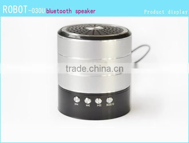 Robot-030u Portable bluetooth speaker,,mini TF card Speaker,with USB dicsks,speaker bluetooth,fm radio