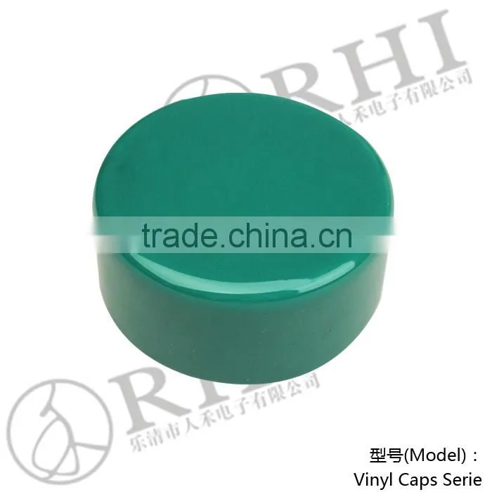 SGS standard and pvc material manufacture clear plastic tubes with end caps 36mm