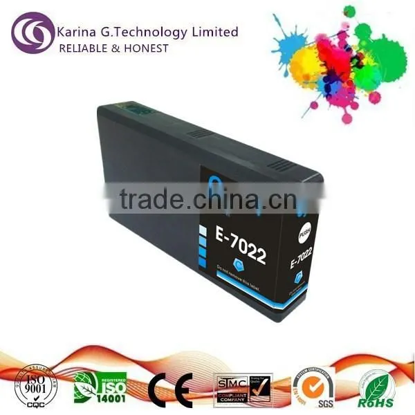T7021 T7022 T7023 T7024 disposable compatible ink cartridges excellent compatible for Epson WP4000/4015DN etc.