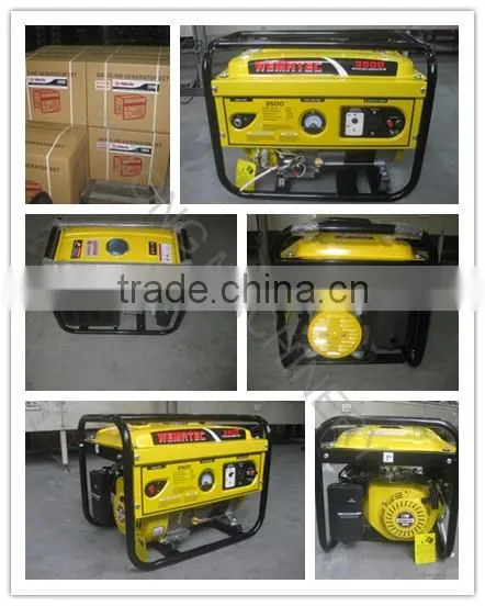 ZT2500H portable 6.5hp engine 2kw petrol generator set