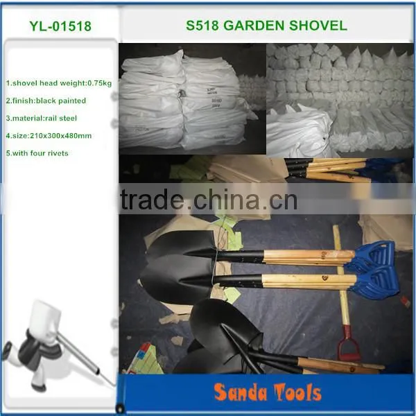 wooden d handle garden tools spade shovel