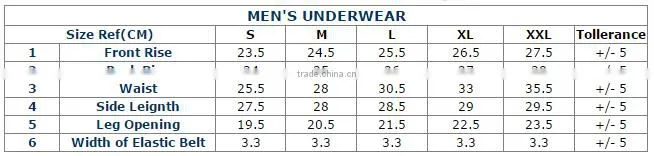Seamless Taiwan functional anti-bacteria men's underwear