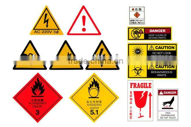 waterproof die cut sticker/ pvc sticker printing sticker