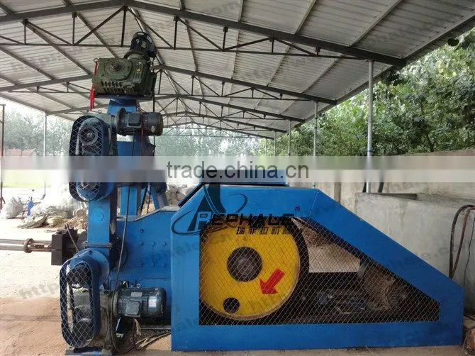 Biomass briquette press machine for environmental fuel