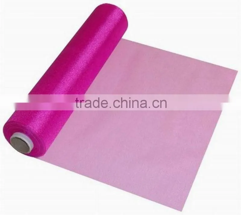 HOT SALE ! Blue Mesh Organza Ribbon Cloth Roll