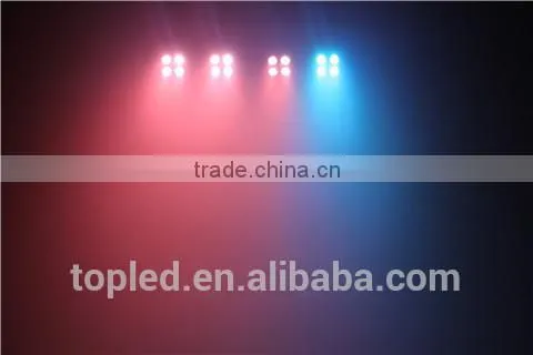 Alibaba Gold Member DMX512 RGBW 4in1 Par System LED Project Disco Light
