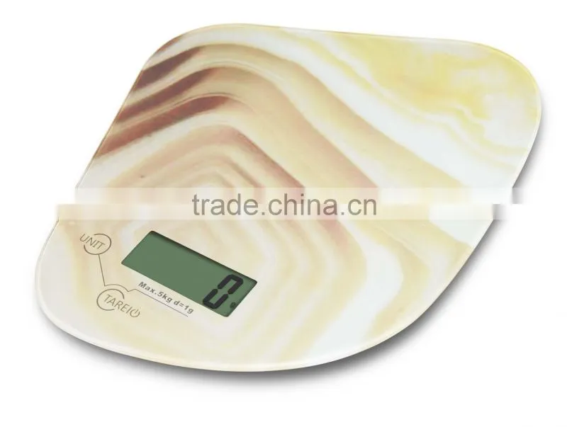 2016 kitchen food scale unique design digital kitchen scale 5kg/1g VKS305 -02