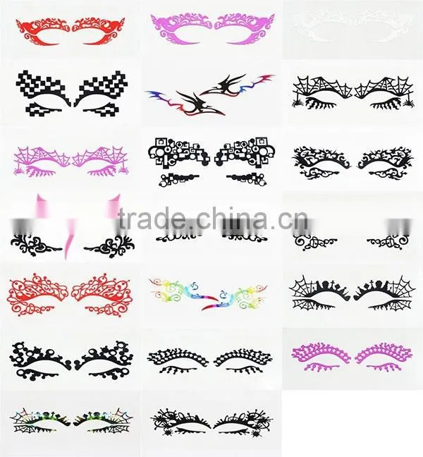 Black eye makeup tools,eye sticker can be used many times