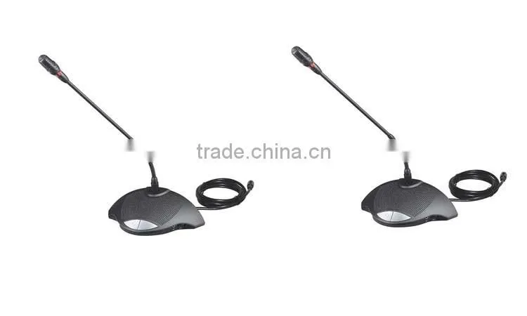CMS-V108 Conference System pro 8 Channel VHF desktop goose neck omnidirectional Wireless Microphone