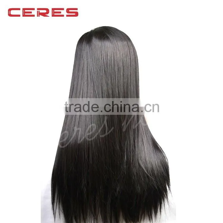 alibaba express ombre long hair wig cheap heavy density full silk base wig
