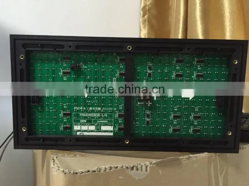 p10 led single color sign board display screen p10 panel text message p10 led module