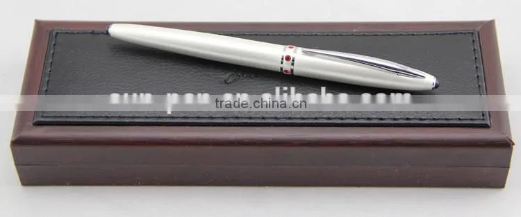 logo diamond gift box electroplating gel pen