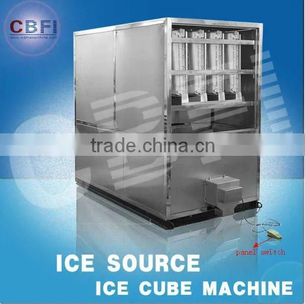 3 tons large industrial ice cube machine for Africa