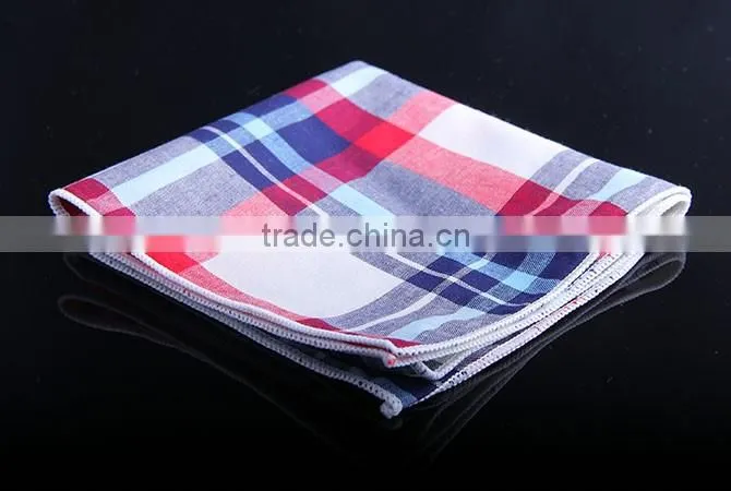 Men's wholesale Cotton pocket square