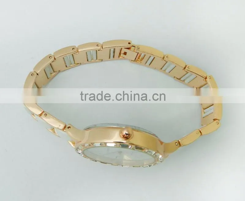 New arrival ceramic crystal diamond japan movt quartz watch