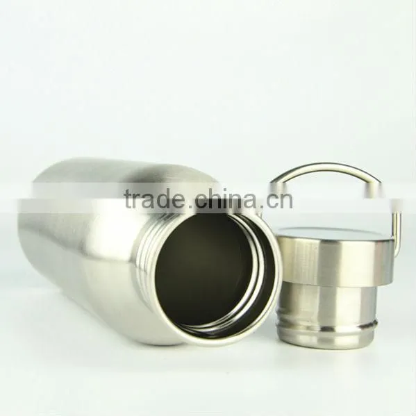 New Designed single wall stainless steel sports water bottles