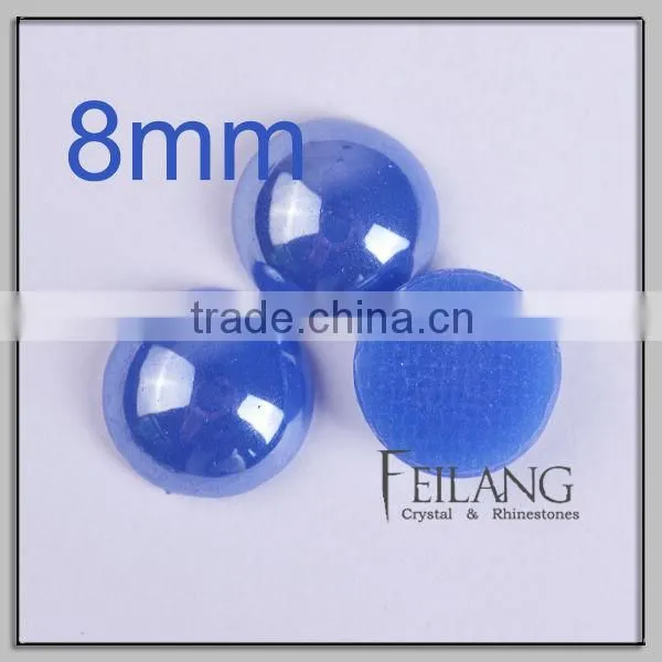 Feilang 8mm cheap hotfix ceramic pearl beads for decoration