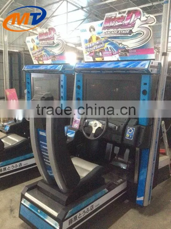Initial d 8 car racing simulator arcade machine children rides car