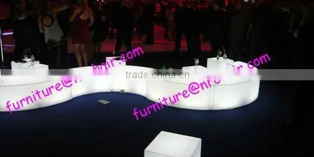 shanghai commercial furniture led illuminated LED cube