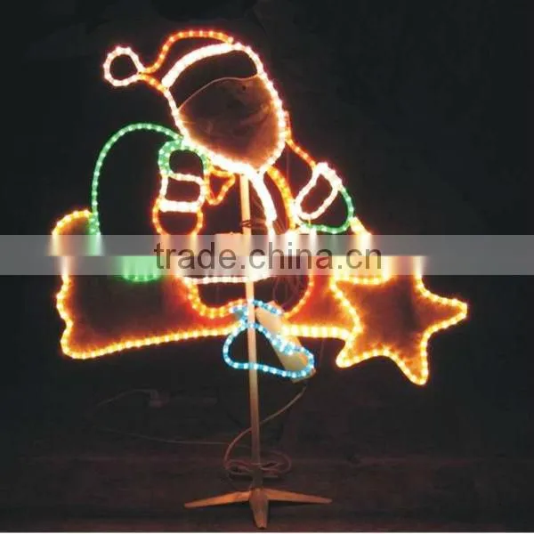 2d motif led outdoor lights trains christmas /led decor for christmas
