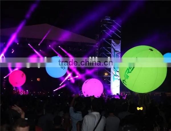 High quality inflatable zygotes interactive ball, PVC led inflatable crowd ball