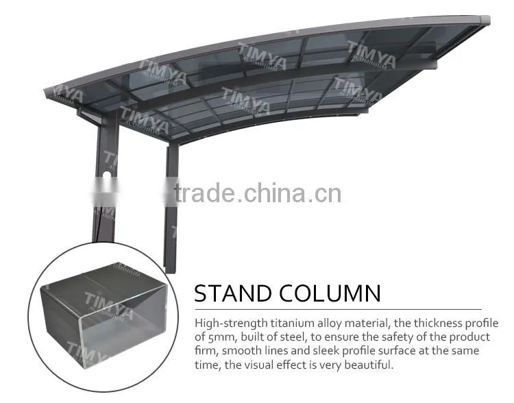2015 New Style Aluminium high snow load carport