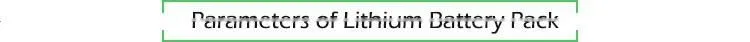 rechargeable electric bike battery 36V20Ah lithium battery pack for scooter