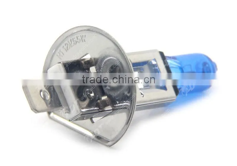2016 Hot sale 12v 55w 7500k Super white h1 xenon super white plasma light bulb