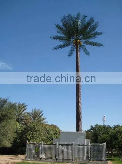 Camouflaged Fan Palm Tree Leaves