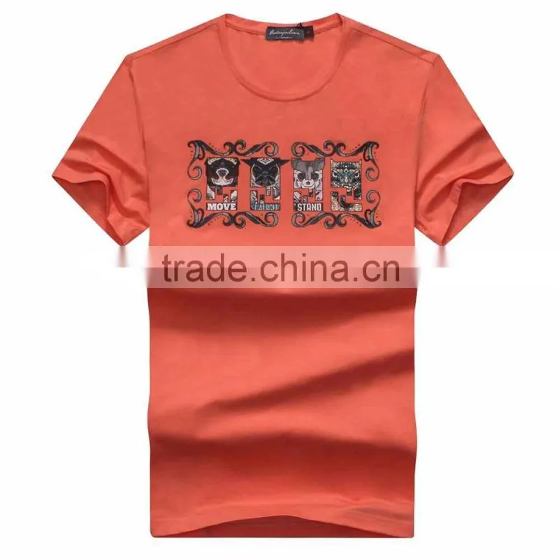 2016 High quality custom t shirt printing OEM Plain mens all color shirt classic collar new design t shirt