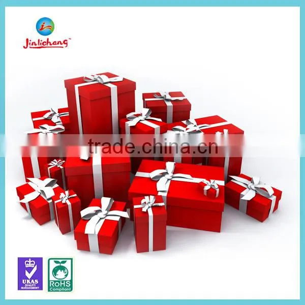 flat pack house shape decorative baby gift box wholesale