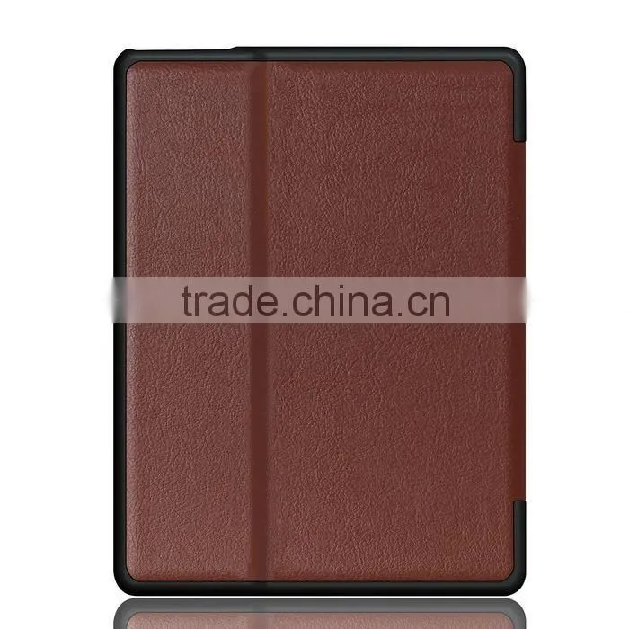 New release full protect 6 inch PU leather cover for Amazon Kindle Oasis made in China